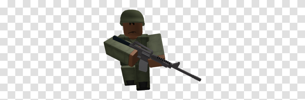 American Soldier Vietnam Roblox American Roblox Soldier, Toy, Gun, Weapon, Weaponry Transparent Png