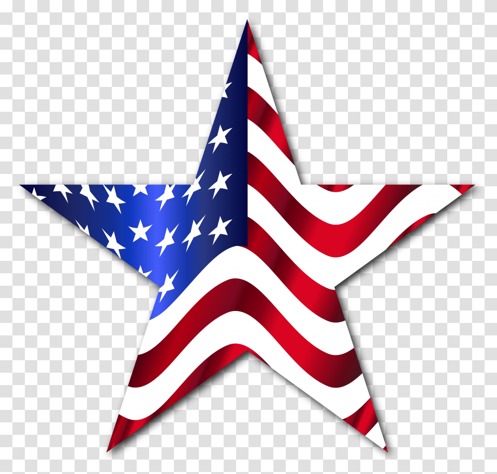 American Stars American Flag Star, Star Symbol Transparent Png