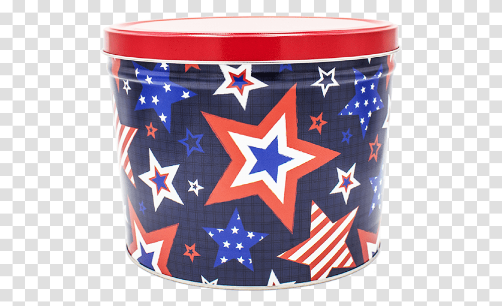 Americana Popcorn Tin, Flag, Drum, Percussion Transparent Png