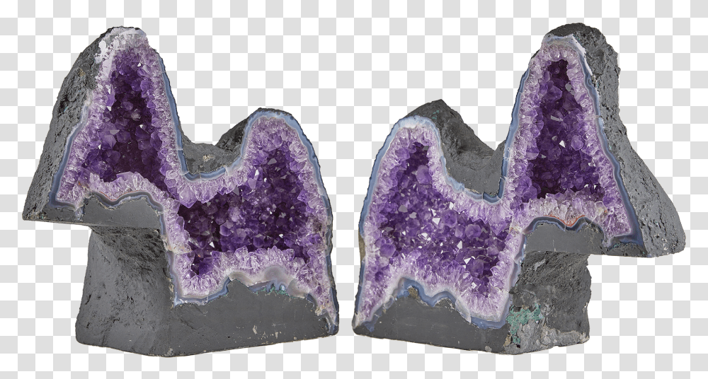 Amethyst Geode Dogs Corundum, Ornament, Accessories, Accessory, Gemstone Transparent Png