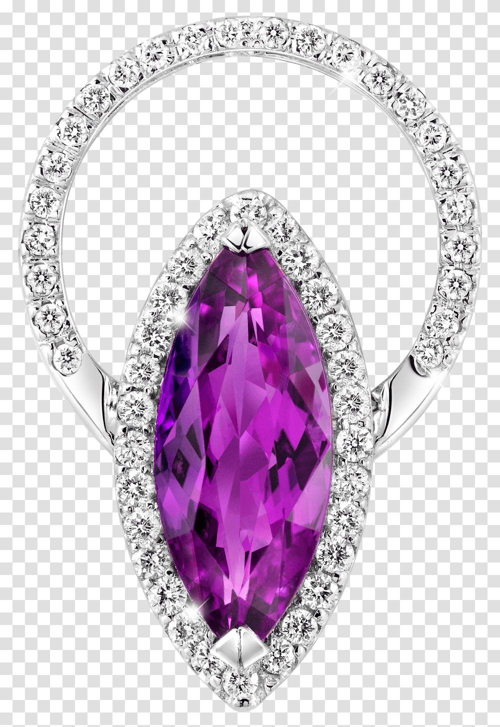 Amethyst White Diamond, Gemstone, Jewelry, Accessories, Accessory Transparent Png