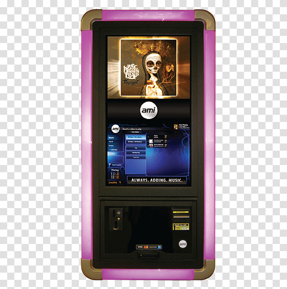 Ami Ngx Classic Digital Jukeboxes Gadget, Screen, Electronics, Machine, Monitor Transparent Png