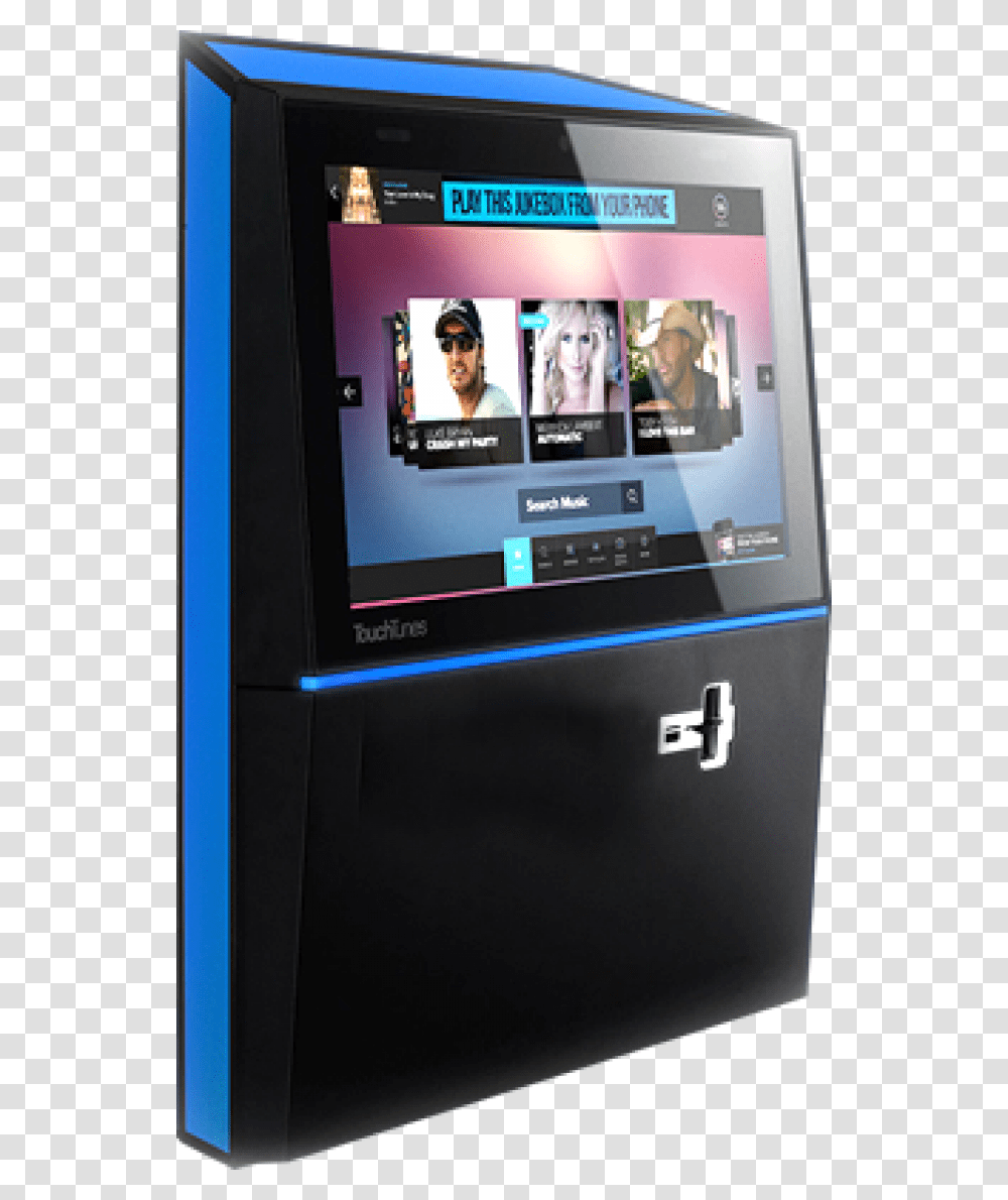 Ami Touch Screen Juke Box, Person, Human, Electronics, Monitor Transparent Png