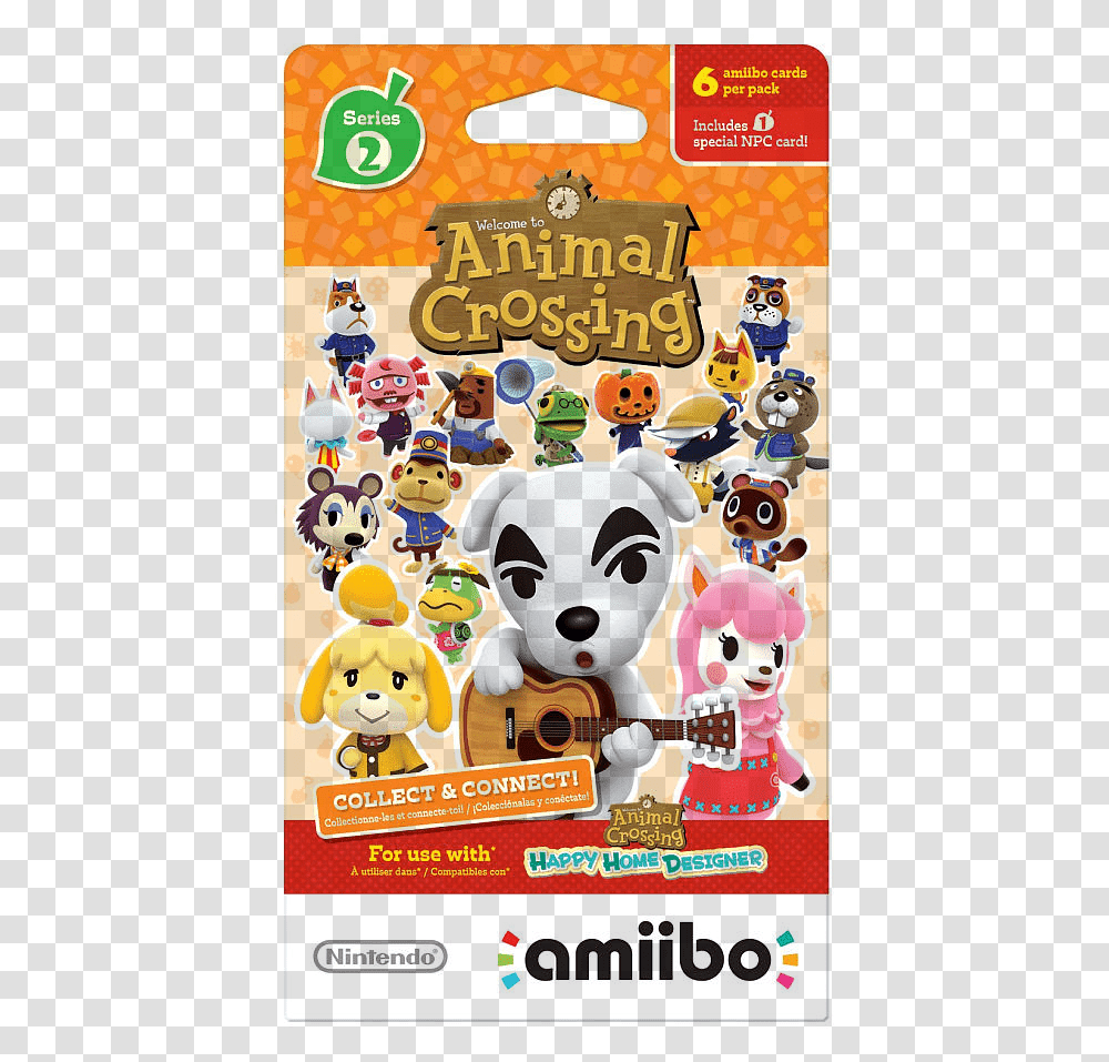 Amiibo Animal Crossing Cards Series, Advertisement, Poster Transparent Png