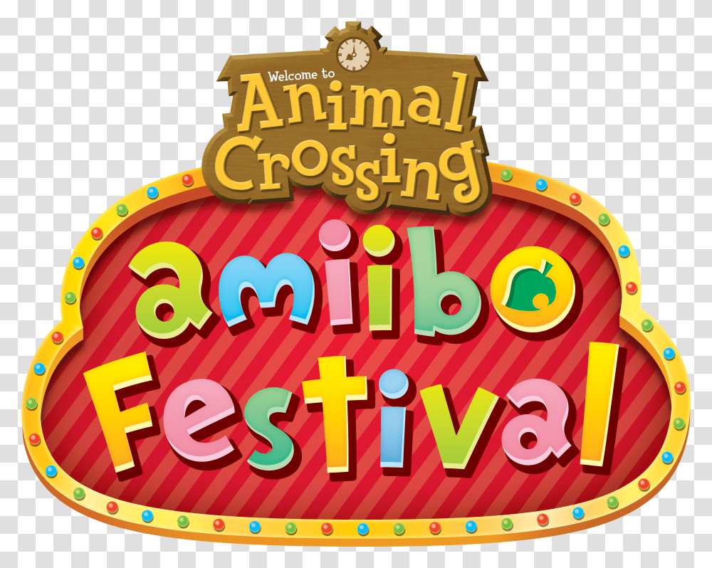 Amiibo Festival Animal Crossing Festivale Logo Transparent Png