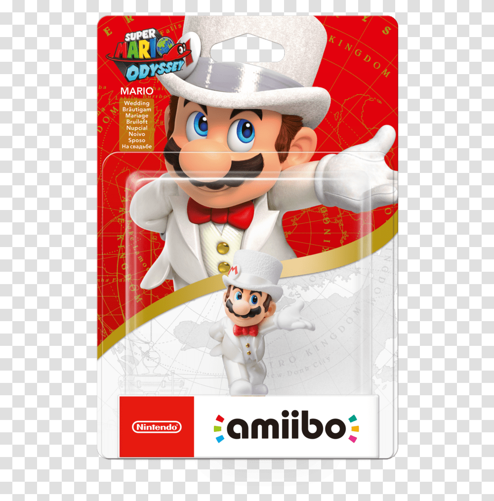 Amiibo Nintendo Switch Mario Odyssey, Person, Human, Hat Transparent Png