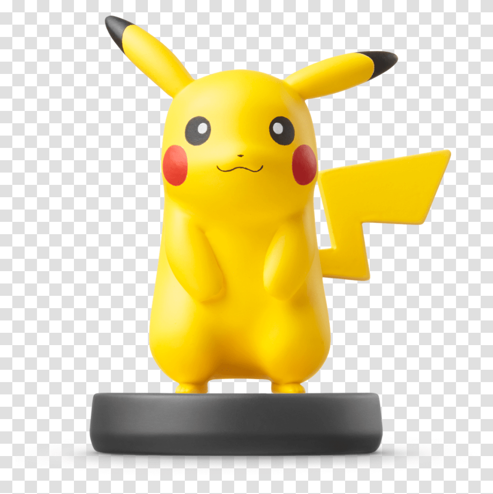 Amiibo Pikachu Smash Bros, Toy, Trophy, Figurine Transparent Png