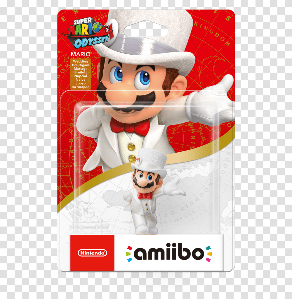 Amiibo Super Mario Odyssey, Person, Human, Chef, Hat Transparent Png