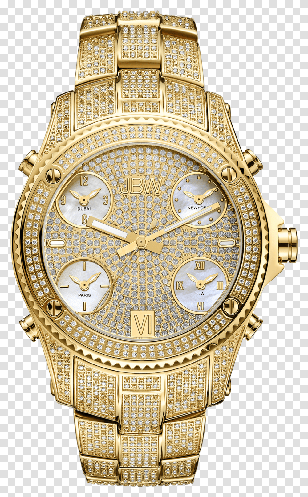 Amir Meghani The Man Who Makes His Own Diamond Watches Solid, Wristwatch, Gold, Clock Tower, Architecture Transparent Png