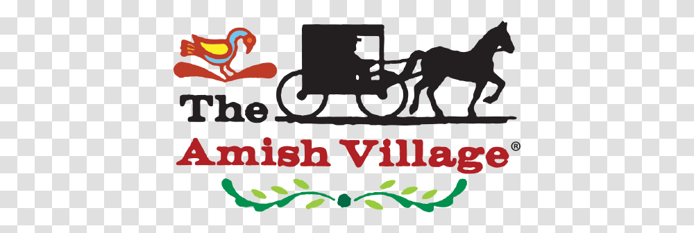 Amish Buggies The Amish Village, Horse, Alphabet, Chair Transparent Png