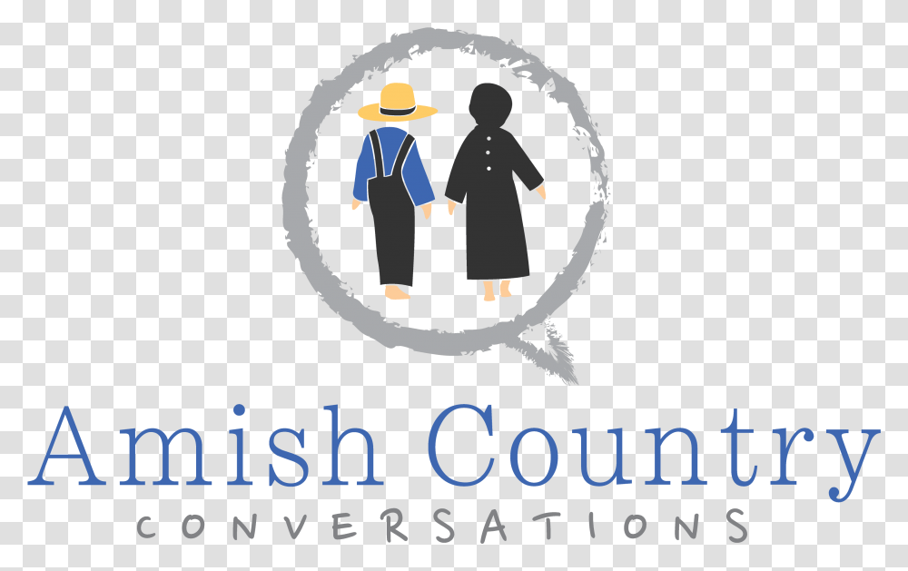 Amish Country Conversations Illustration, Person, Poster, Advertisement Transparent Png
