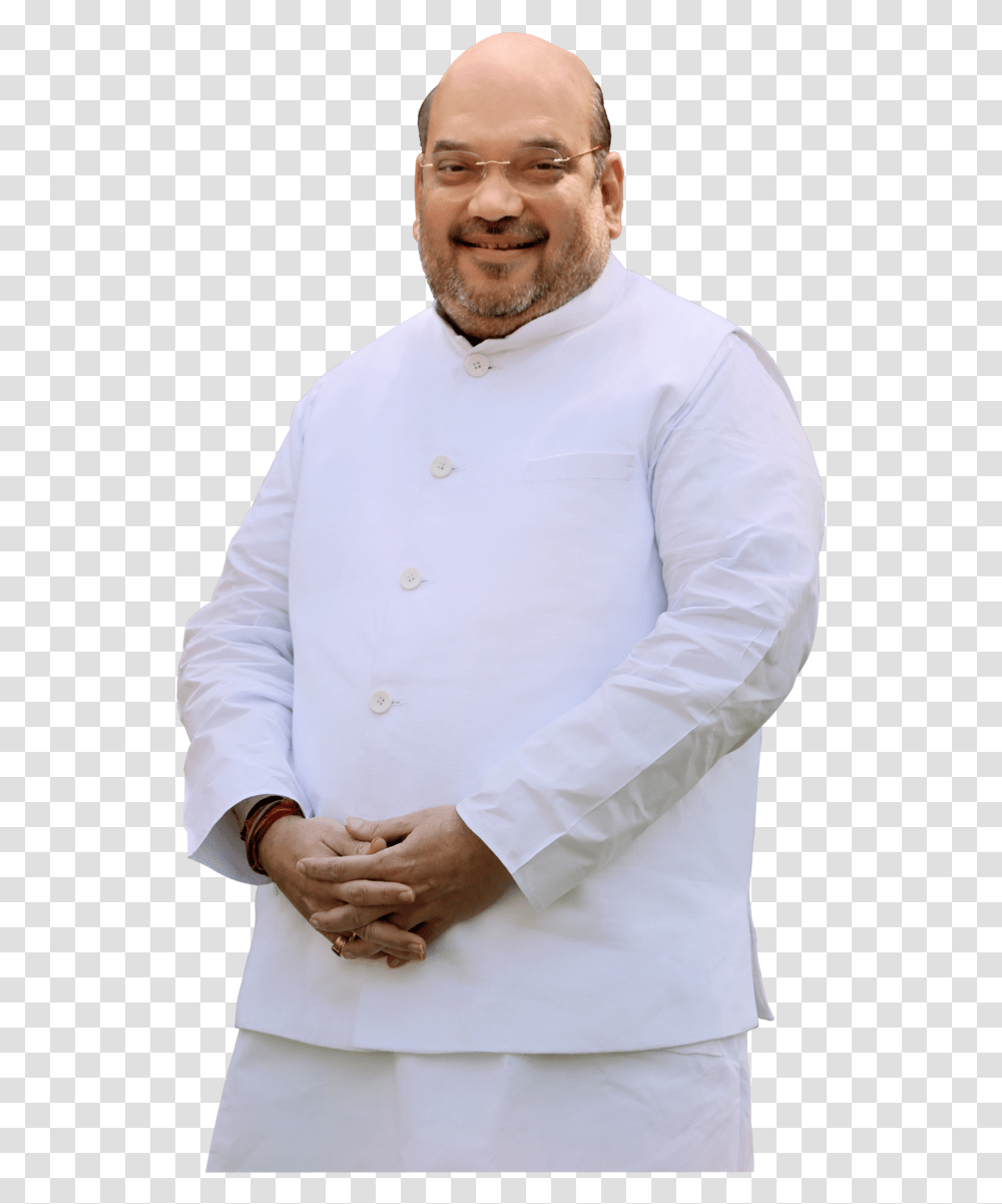 Amit Shah Happy Birthday, Person, Human, Chef, Sleeve Transparent Png