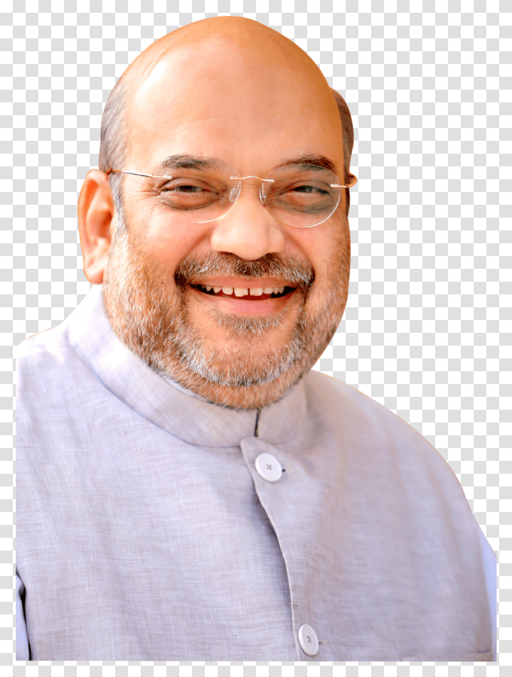 Amit Shah Hd Images Free Download Amit Shah Close Up, Face, Person, Glasses, Man Transparent Png