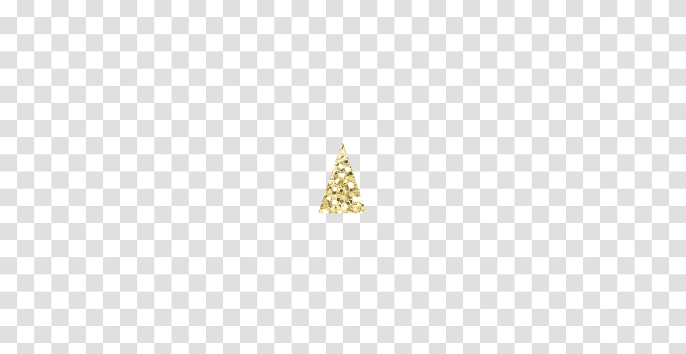 Amity Gold Glitter Bunting Banner Graphic, Tree, Plant, Triangle Transparent Png