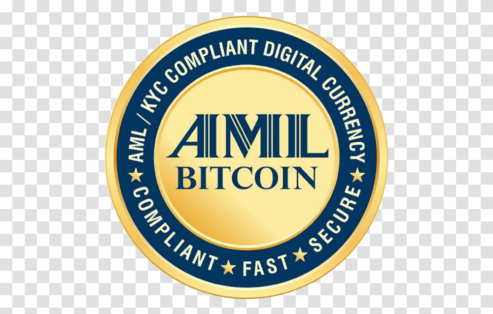 Aml Bitcoin Logo Mi Corazon Insiste, Badge, Label Transparent Png