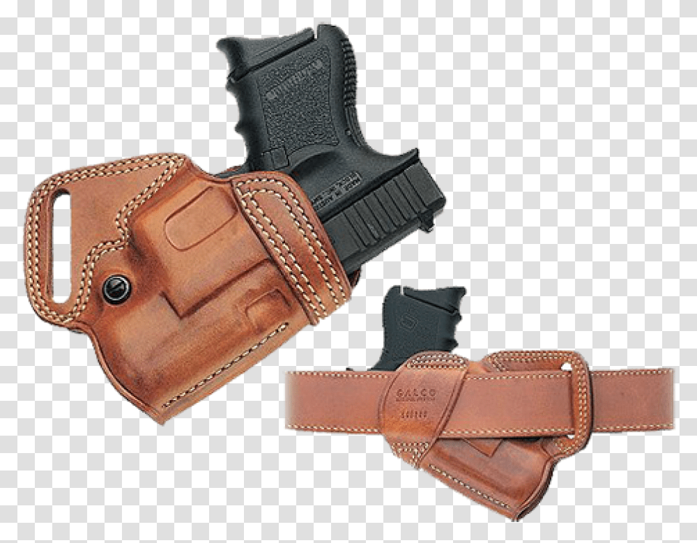 Ammo Belt Galco Holster Sob Glock, Strap, Weapon, Weaponry Transparent Png