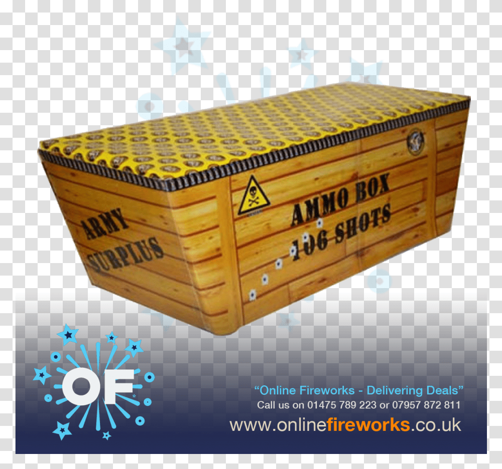 Ammo Box Uk Fireworks Big Box, Crate, Weapon, Weaponry Transparent Png