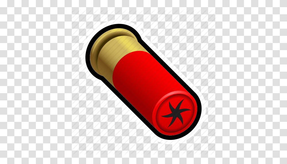 Ammo Fire Military Projectile Shoot Shotgun Icon, Weapon, Weaponry, Bomb, Dynamite Transparent Png