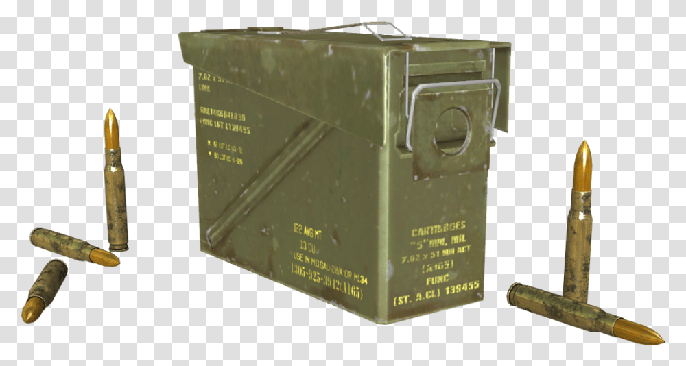 Ammunition Fallout Bullets, Box, Label, Vegetation Transparent Png