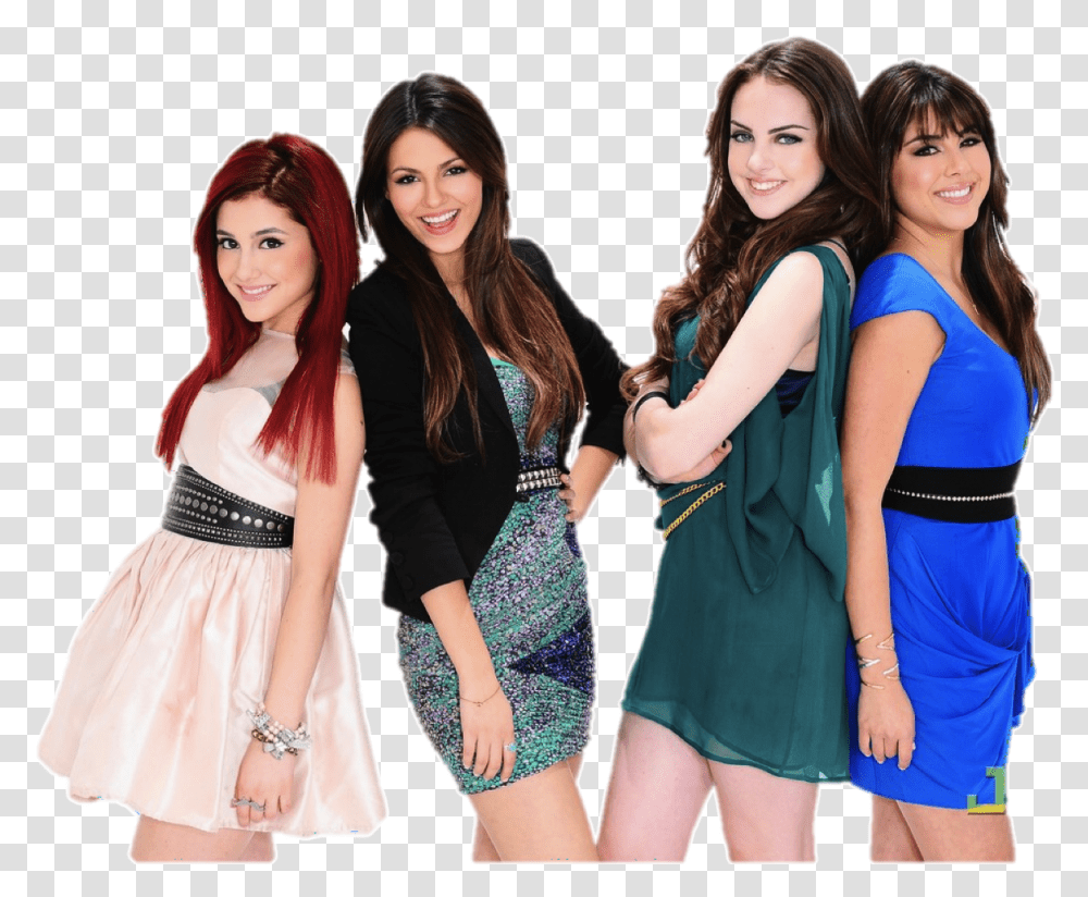 Amo A Shane Gray Victorious Ariana Grande V Like Victoria, Clothing, Person, Female, Woman Transparent Png