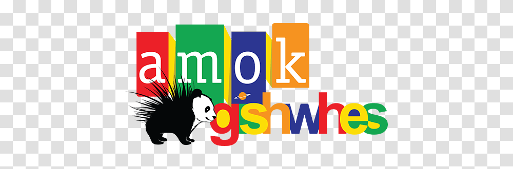 Amok Gishwhes Logo, Word, Alphabet, Giant Panda Transparent Png