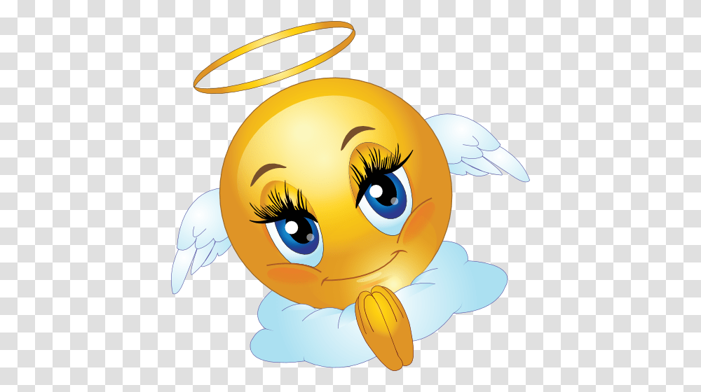 Amongst The Other Facebook Emoticons The Angel Is Used, Animal, Mammal Transparent Png