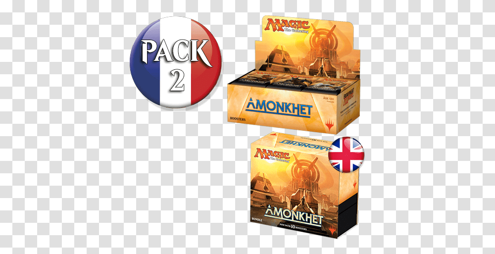 Amonkhet Pack 2 Vf Boite Bundle Magic Bazar Magic The Gathering Amonkhet Booster Box, Computer Keyboard, Text, Symbol, Label Transparent Png