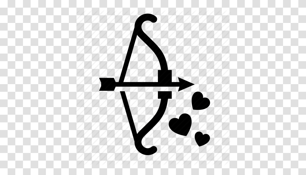 Amor Arrow Bow Cupid Heart Love Valentine Day Icon, Piano, Leisure Activities, Musical Instrument Transparent Png
