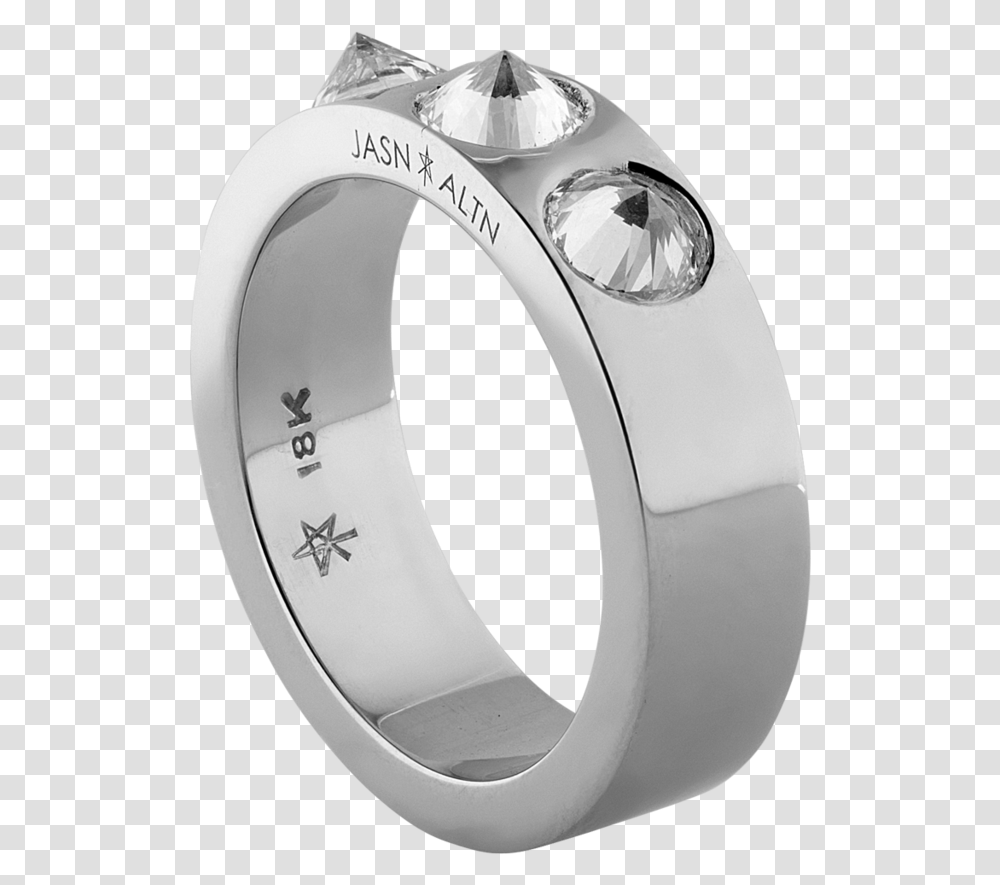 Amor Fati 3 Inverted Wide Diamond Band Pre Engagement Ring, Platinum, Silver, Toilet, Bathroom Transparent Png