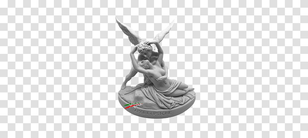 Amore E Psiche Love And Cupido Cupido And Psyche Statue, Sculpture, Person, Human Transparent Png