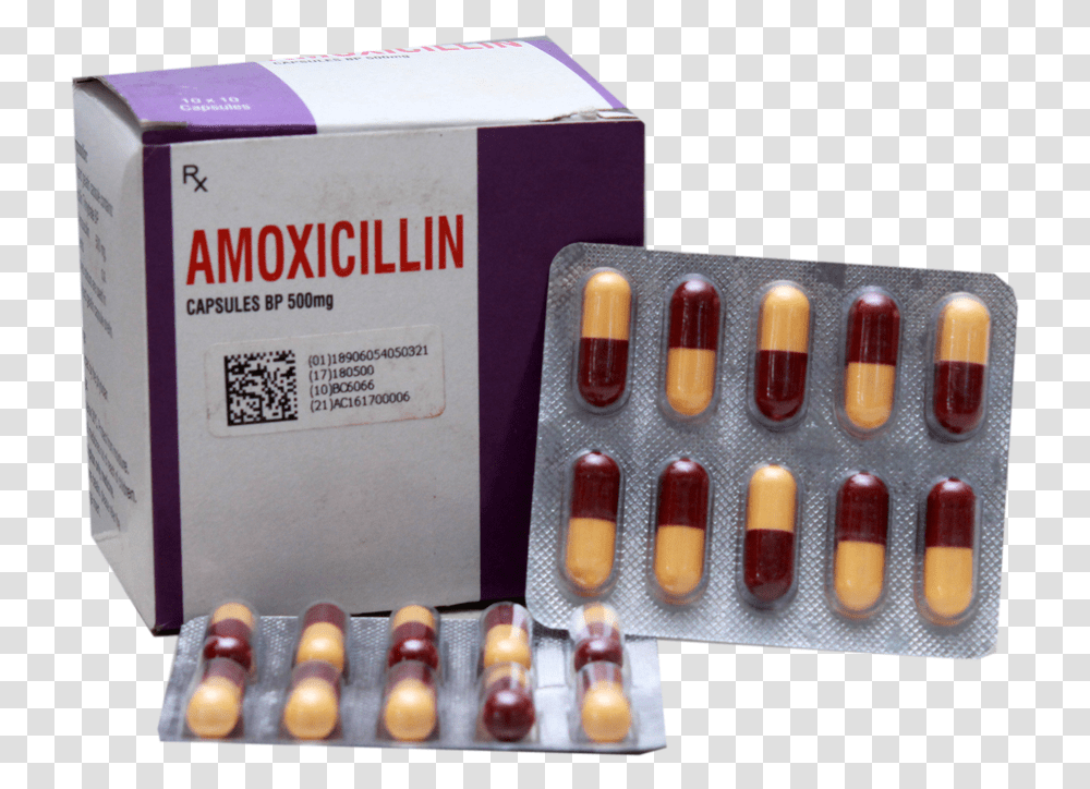 Amoxicillincapsules Amoxicillin 500mg Amazon, Medication, Pill Transparent Png