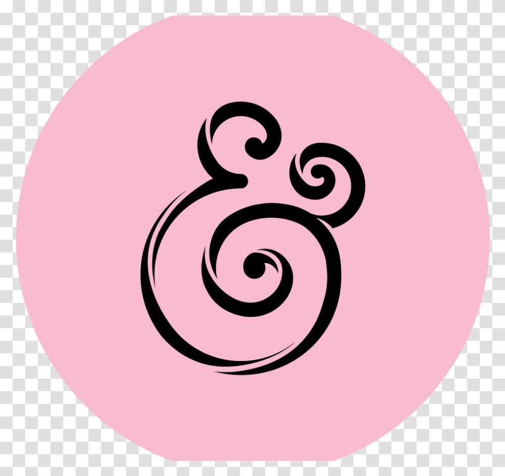 Ampersand Circle, Alphabet, Number Transparent Png