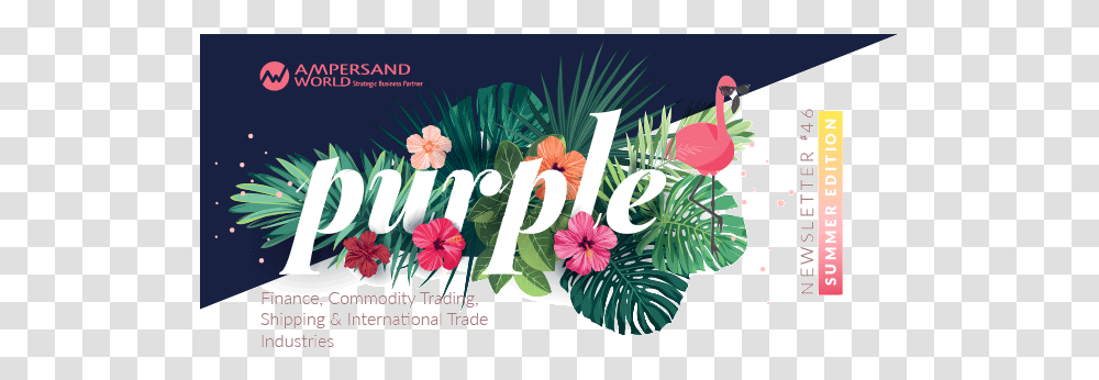 Ampersand World Newsletter Anthurium, Graphics, Art, Envelope, Plant Transparent Png