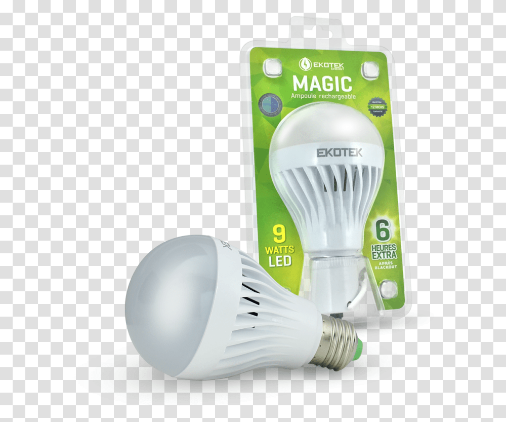 Ampoule Rechargeable Ekotek, Light, Lightbulb, Lighting, LED Transparent Png