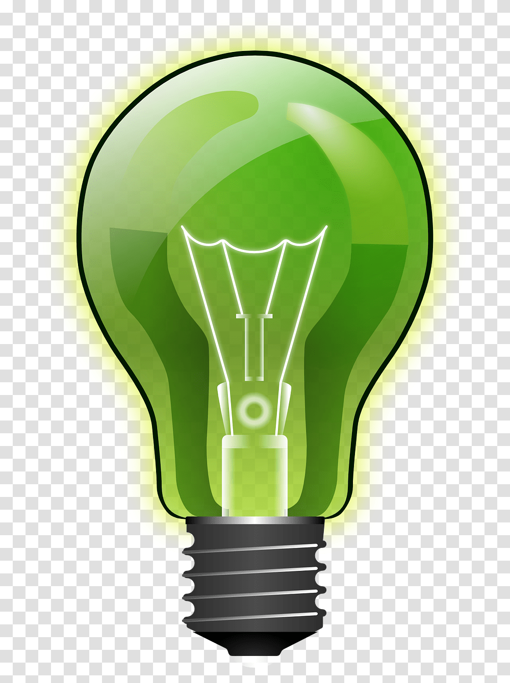 Ampoule Verte, Light, Lightbulb, Lighting Transparent Png