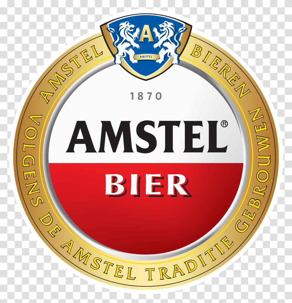 Amstel Amstel Cerveza Logo, Label, Text, Symbol, Sticker Transparent Png