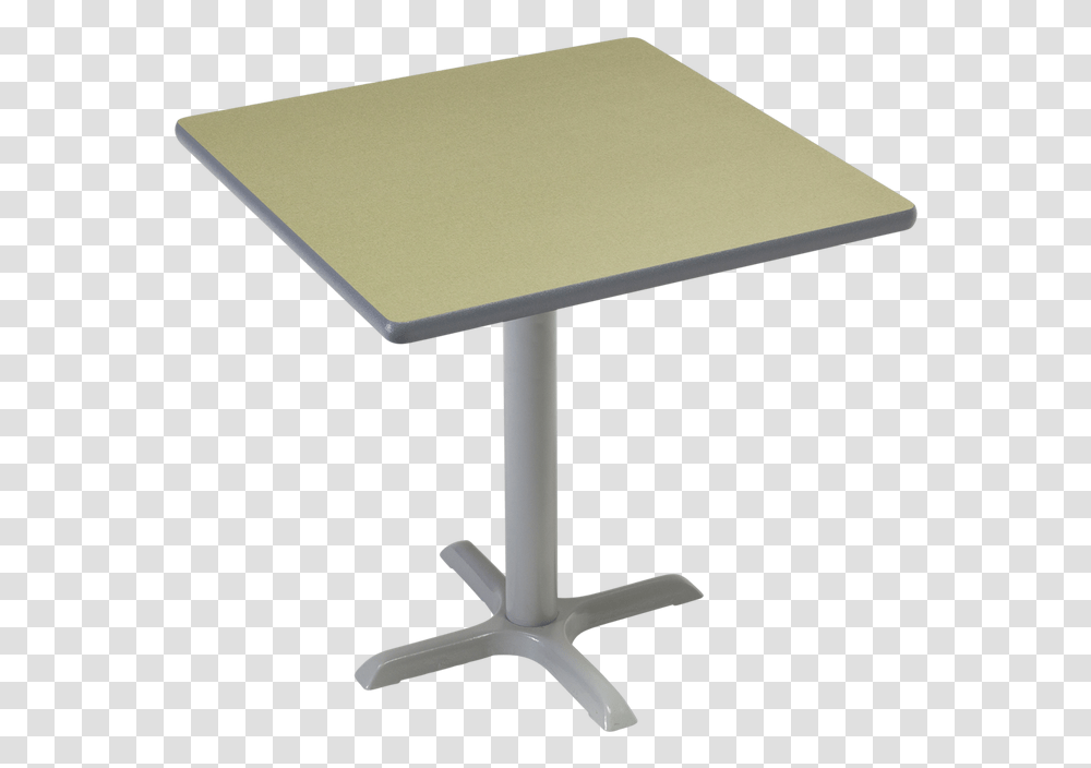 Amtab Pt3030 Square Cast Iron Cafe Table With Pedestal Base 30 W X L Solid, Furniture, Tabletop, Desk, Stand Transparent Png