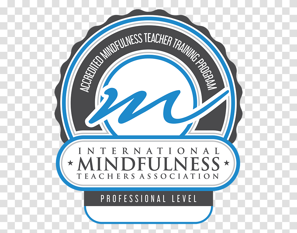 Amtt P Large International Mindfulness Teachers Association, Label, Logo Transparent Png