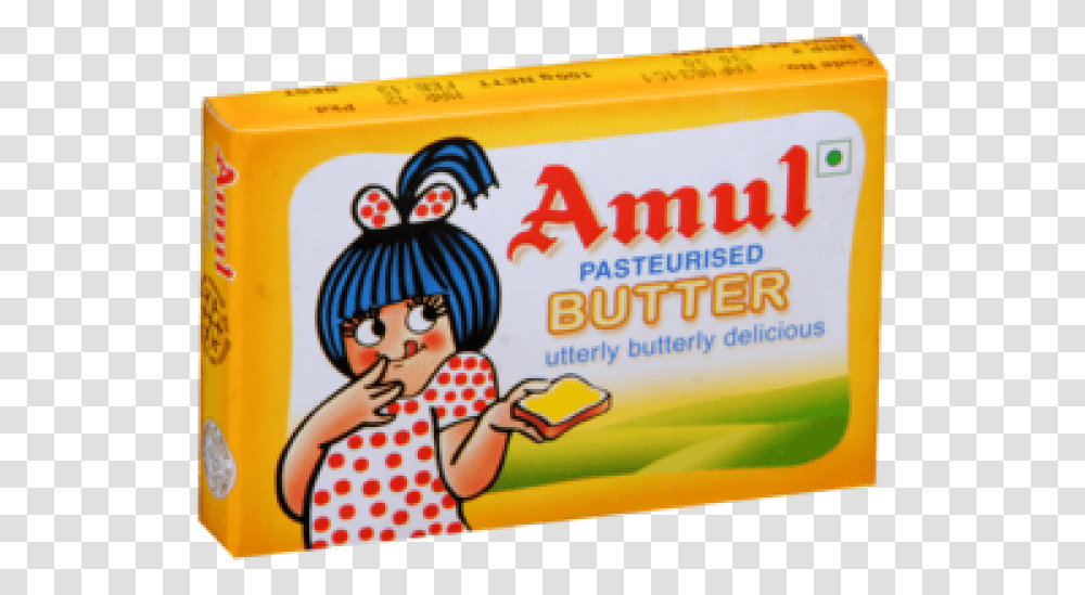 Amul Butter Amul Butter, Food, Person, Human Transparent Png