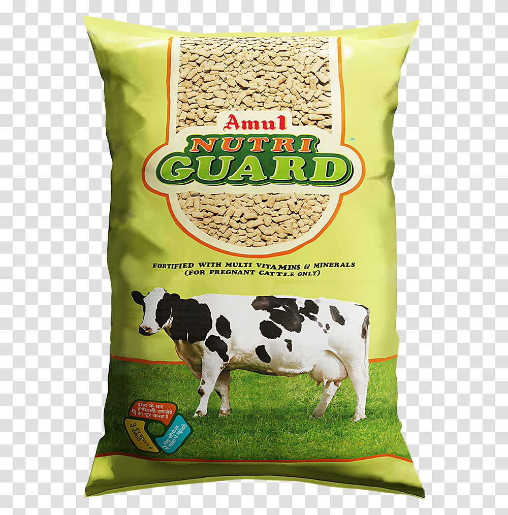 Amul Cattle Feed Cow, Mammal, Animal, Dairy Cow, Food Transparent Png