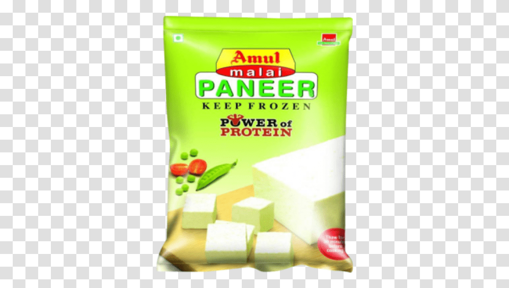 Amul Malai Paneer Cubes 200 Gm Snack, Food, Butter Transparent Png