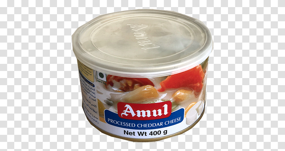 Amul Pasteurized Processed Cheese, Canned Goods, Aluminium, Food, Tin Transparent Png