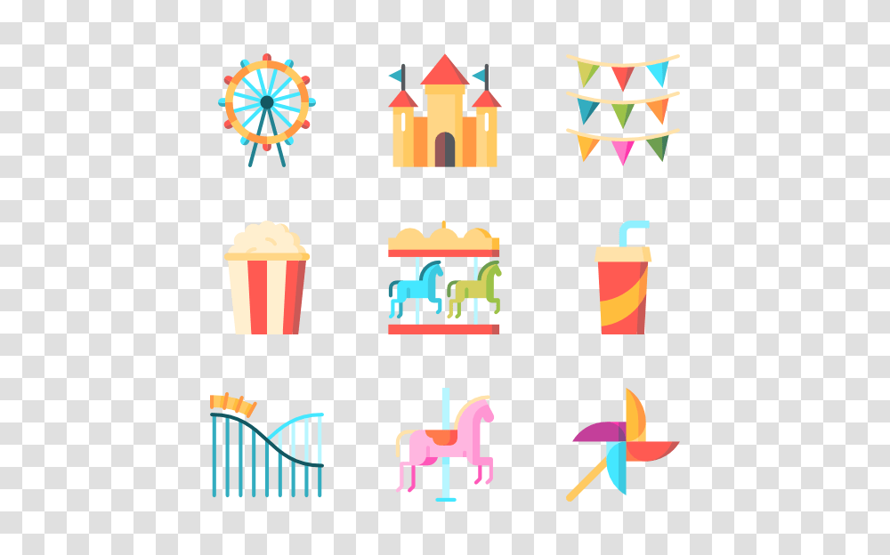 Amusement Park Elements Free Icons, Food, Popcorn Transparent Png