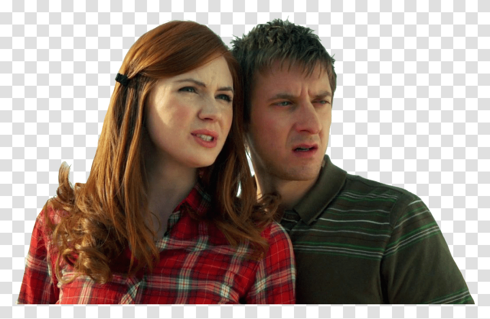 Amy And Rory, Person, Face, Hair, Head Transparent Png