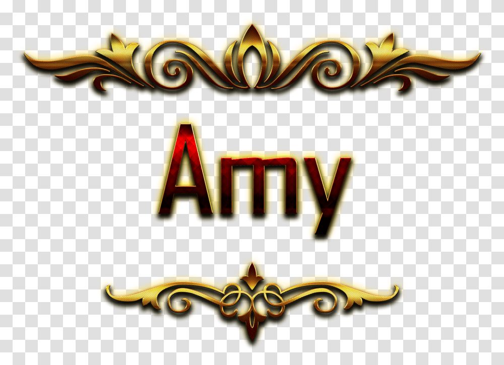 Amy Decorative Name Ray Name, Slot, Gambling, Game, Emblem Transparent Png