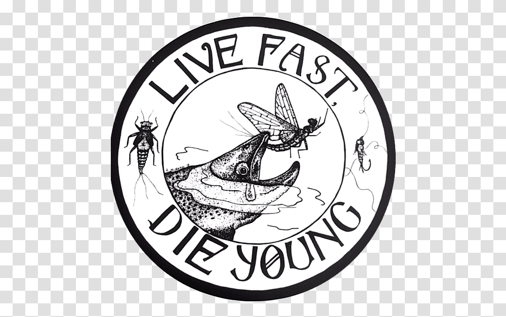 Amy Mcmahon Live Fast Die Young Sticker Cartoon, Logo, Trademark, Label Transparent Png
