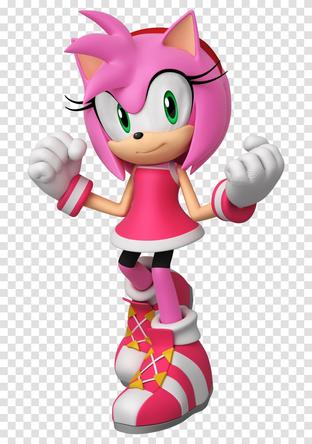 Amy Msog Amy Rose Mario And Sonic, Hand, Performer, Toy, Figurine Transparent Png