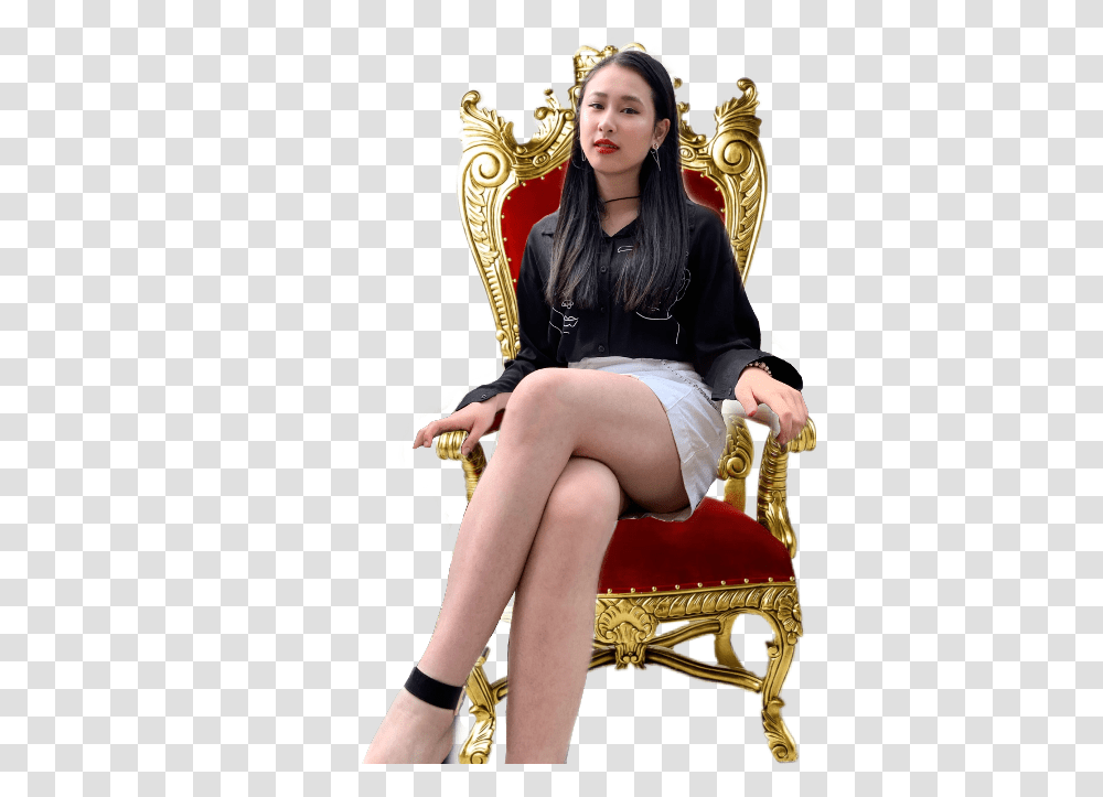 Amy Pond, Furniture, Person, Human, Throne Transparent Png