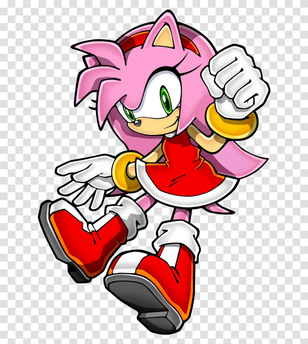 Amy Rose Amy Rose Long Hair, Hand, Fist, Graphics, Art Transparent Png