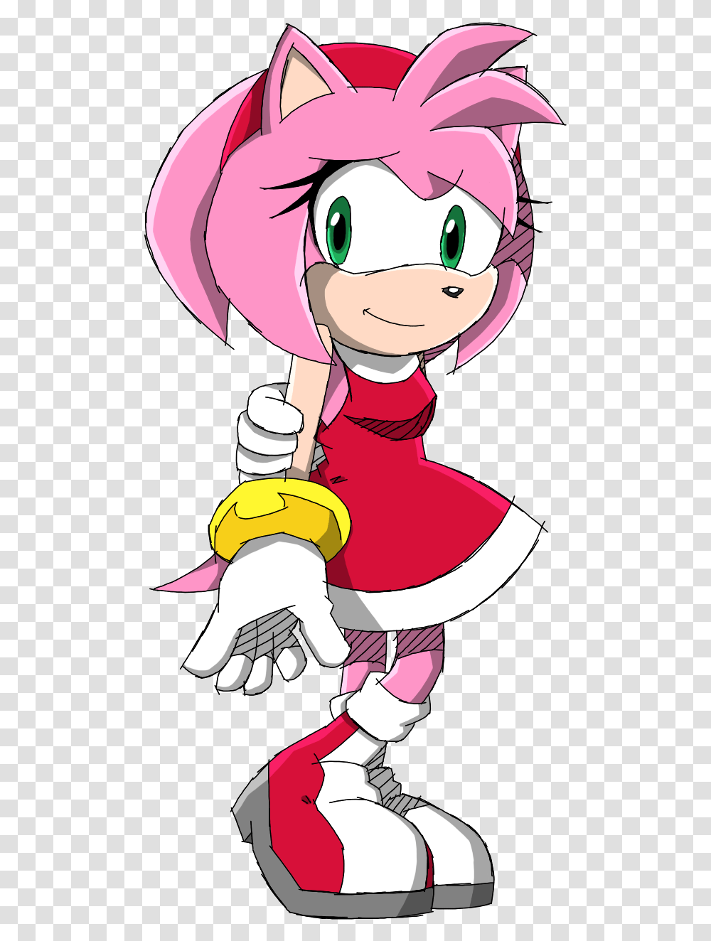 Amy Rose By Brittnichols Fur Affinity Dot Net Fictional Character, Person, Human, Performer, Cleaning Transparent Png